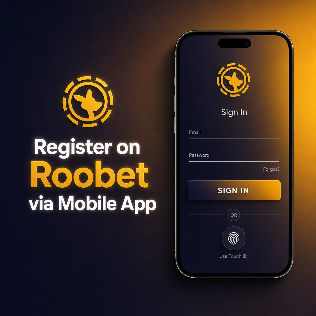 Step-by-step guide to registering on Roobet's mobile app and adding it to your home screen for quick access.