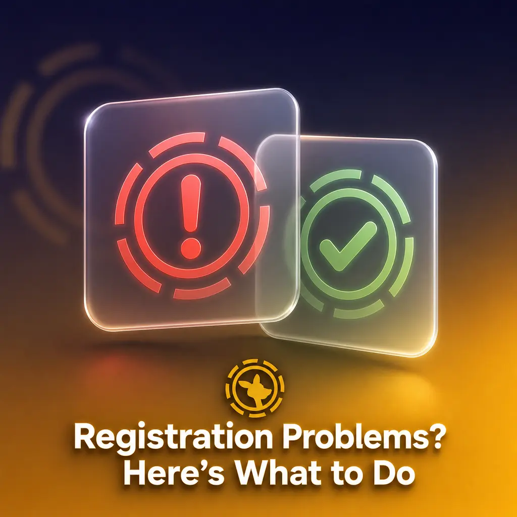 Troubleshooting guide for common Roobet registration issues like email verification, SMS codes, and account flags